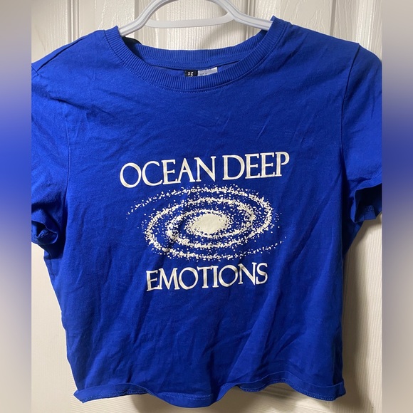 Vintage blue baby-tee - Picture 3 of 3